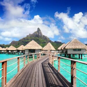 Le Meridien Bora Bora Overwater bungalows
