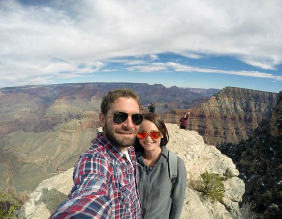 Jess & Adam at the Grand Canyon - Happy Birthday Adam!!